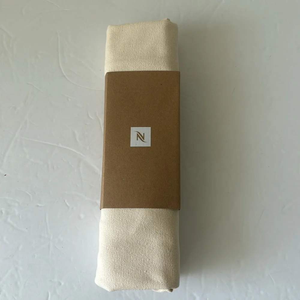 Nespresso Upcycled Canvas Tote Bag Cream